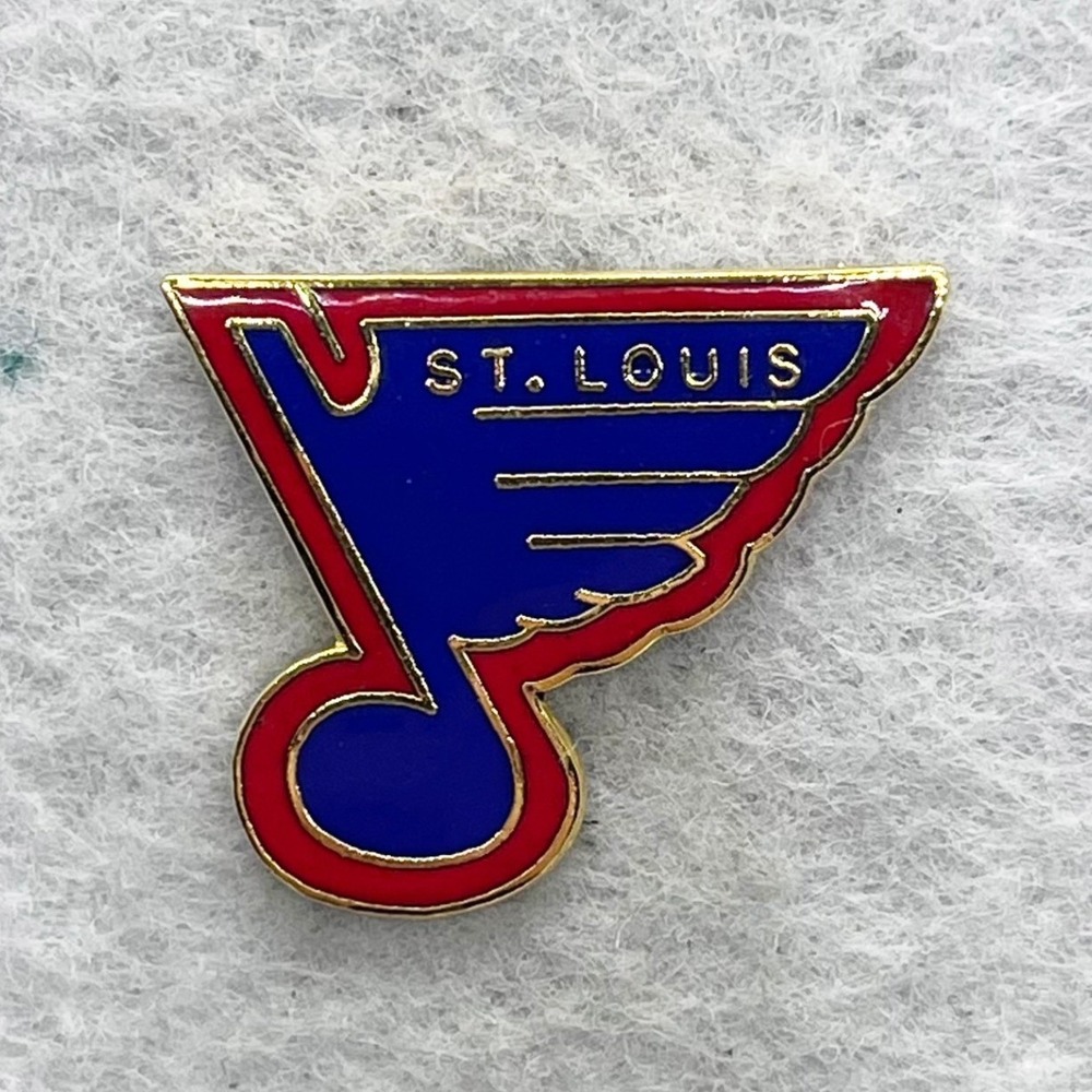 🔮 5/$25 Vintage NHL St Louis Blues Hockey Pin